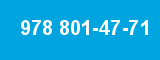 978 801-47-71 978 801-47-71